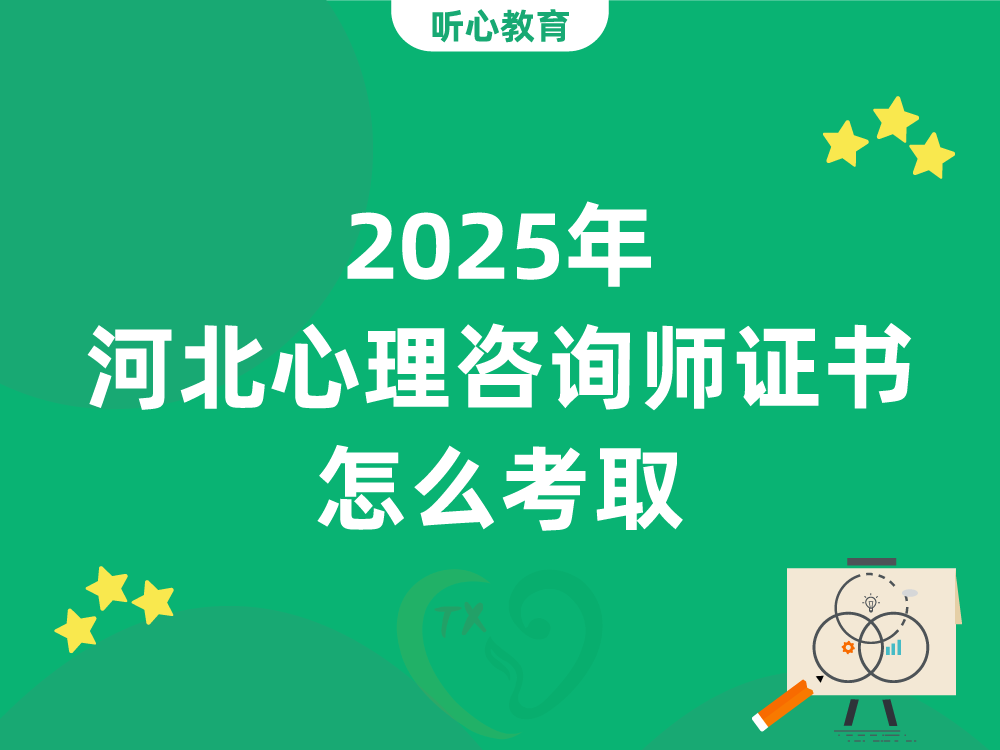 2025年河北心理咨询师证书怎么考取？