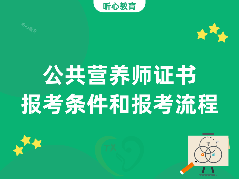 公共营养师证书报考条件和报考流程