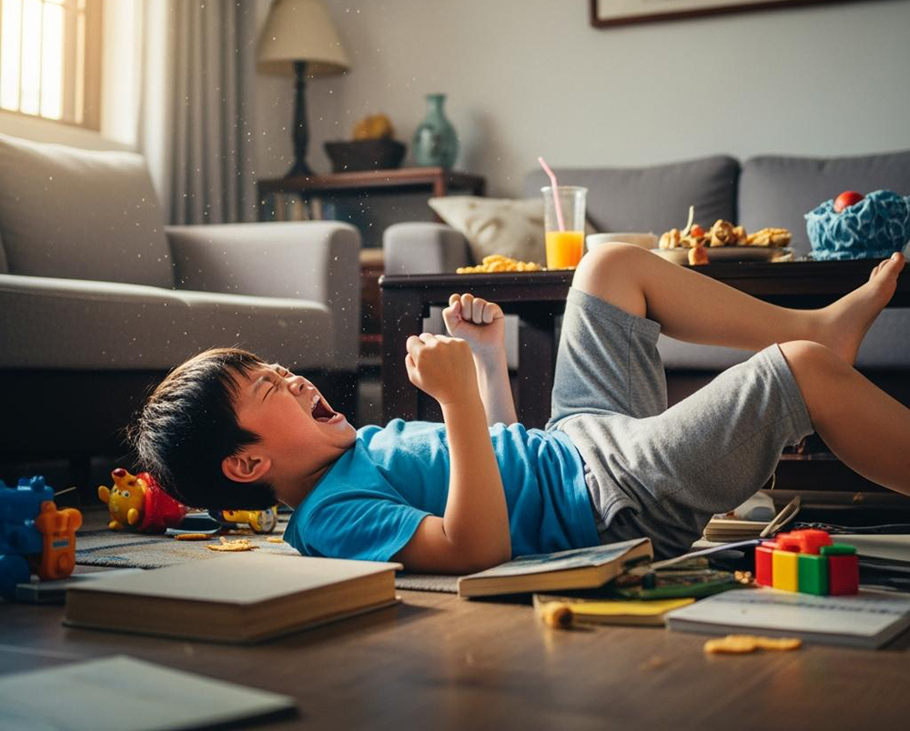 孩子动不动就发脾气，家长应该怎么办？