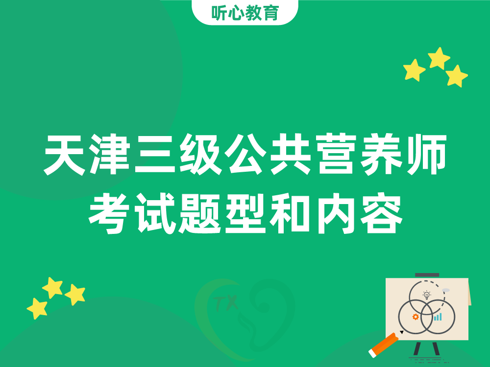 天津三级公共营养师考试题型和内容