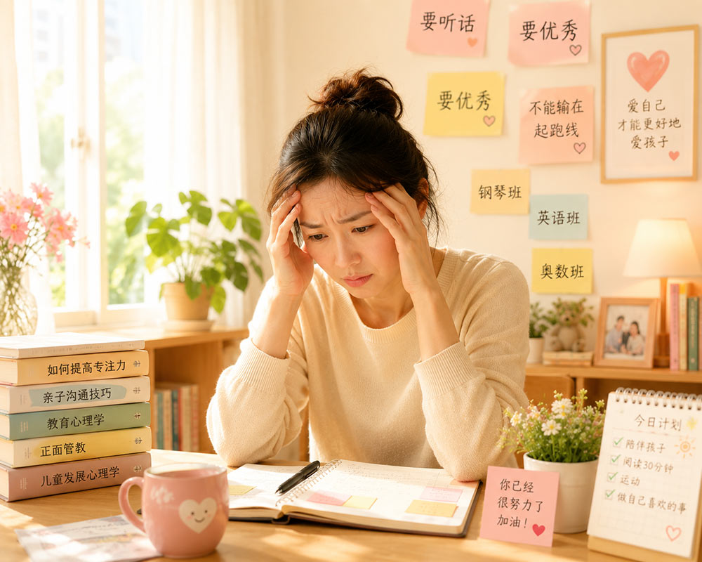 育儿先育己：你的焦虑，正在偷走孩子的快乐童年