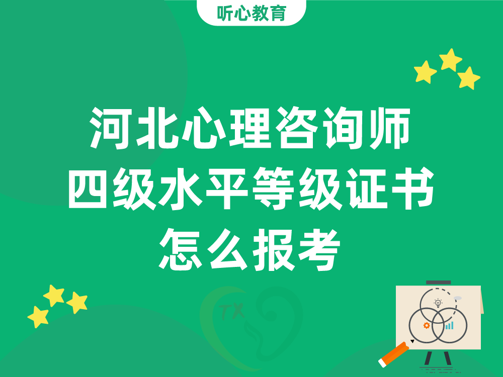 河北心理咨询师四级水平等级证书怎么报考？