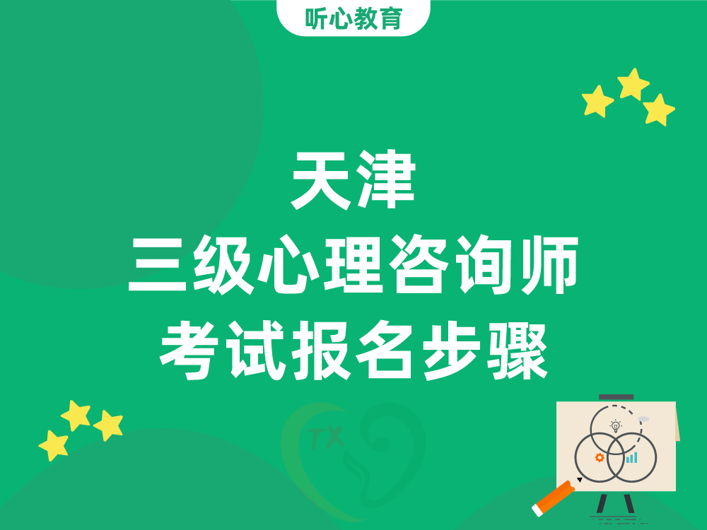 天津三级心理咨询师考试报名步骤