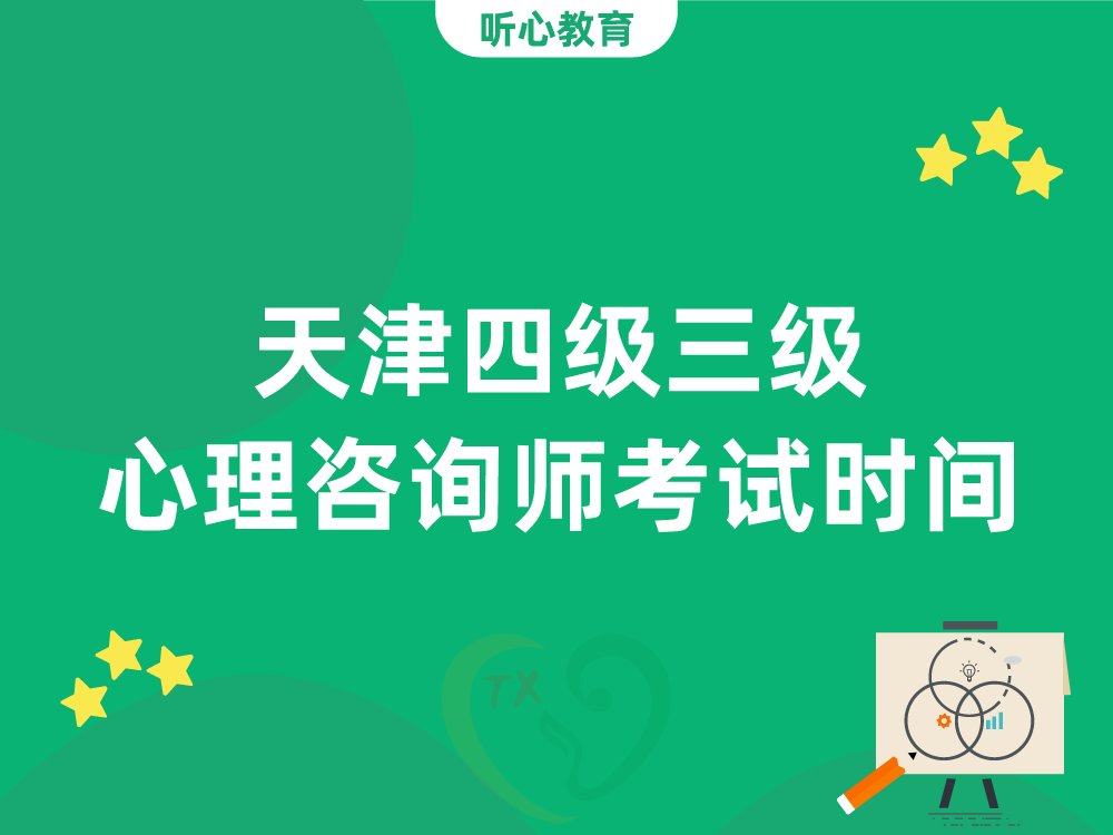 天津四级三级心理咨询师考试时间