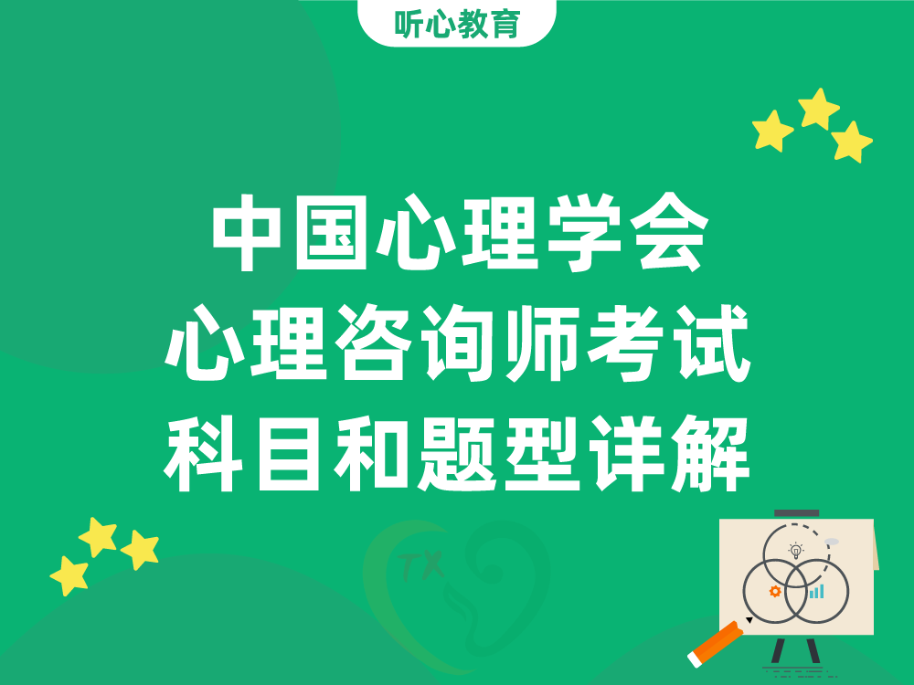 中国心理学会心理咨询师考试科目和题型详解