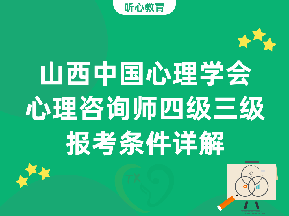 2026年山西中国心理学会心理咨询师四级三级报考条件详解